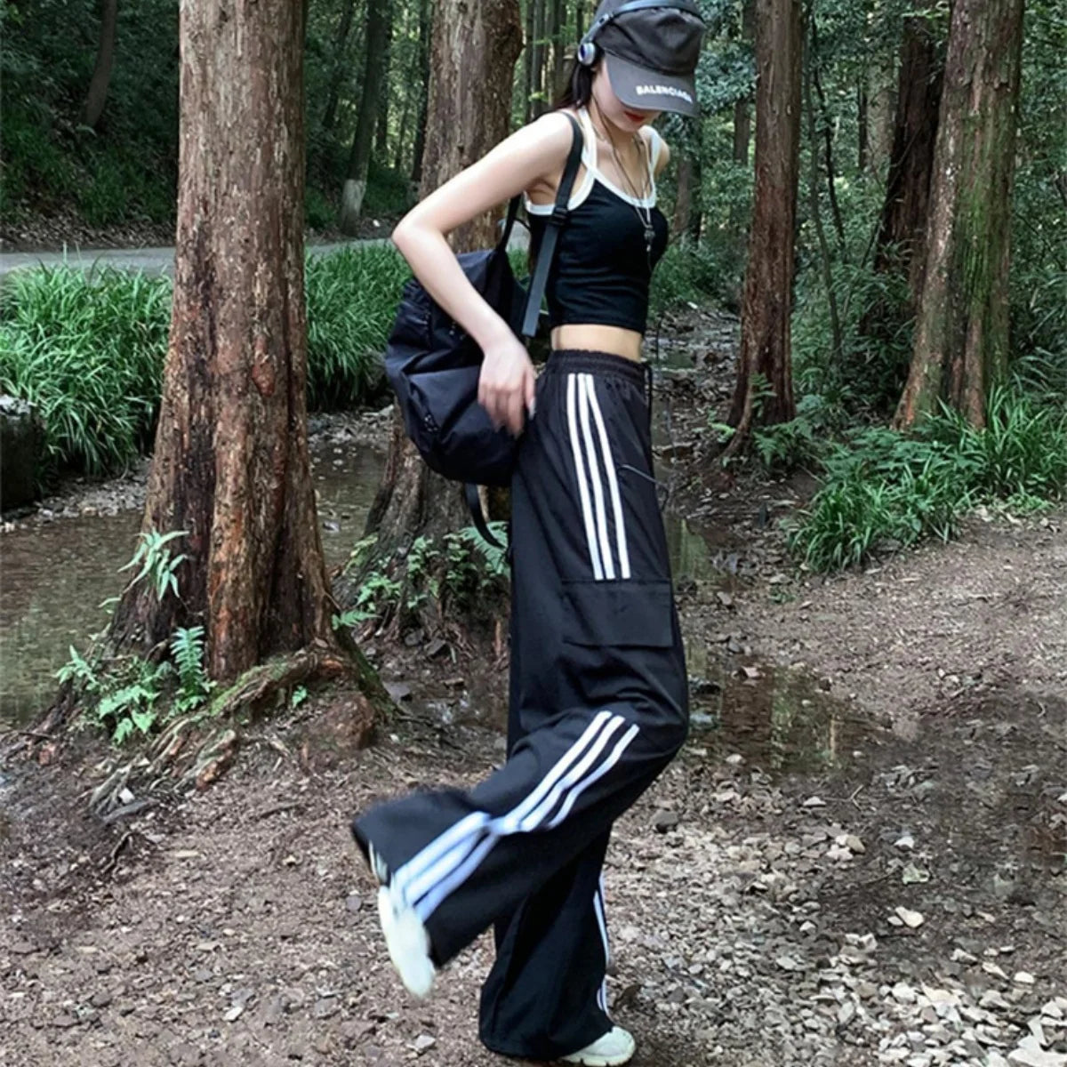 Solid Low Waist Joggers