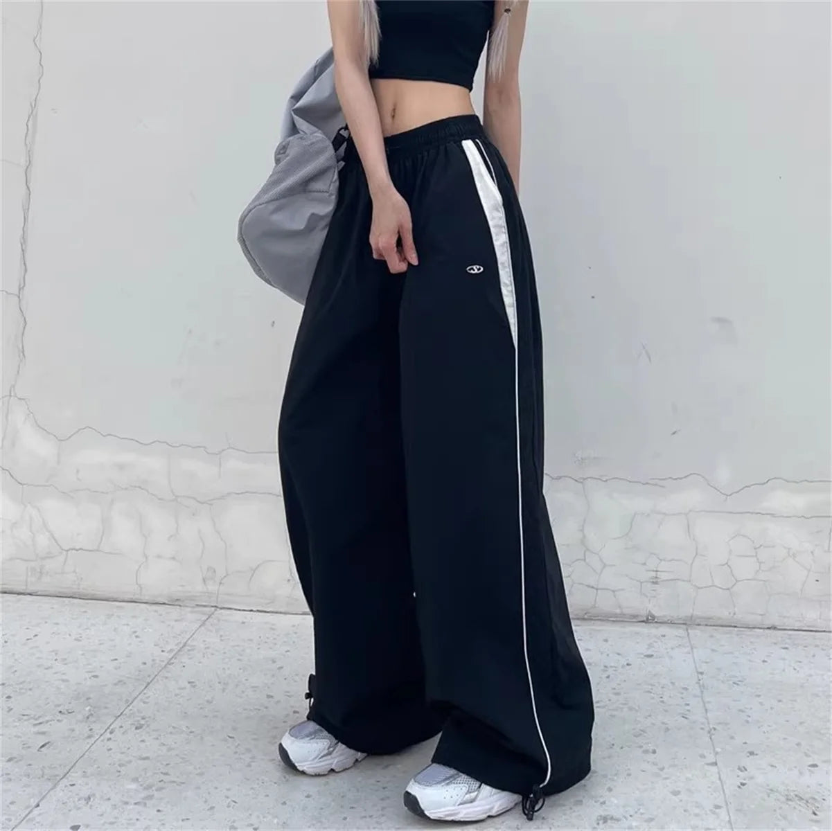 Solid Low Waist Joggers