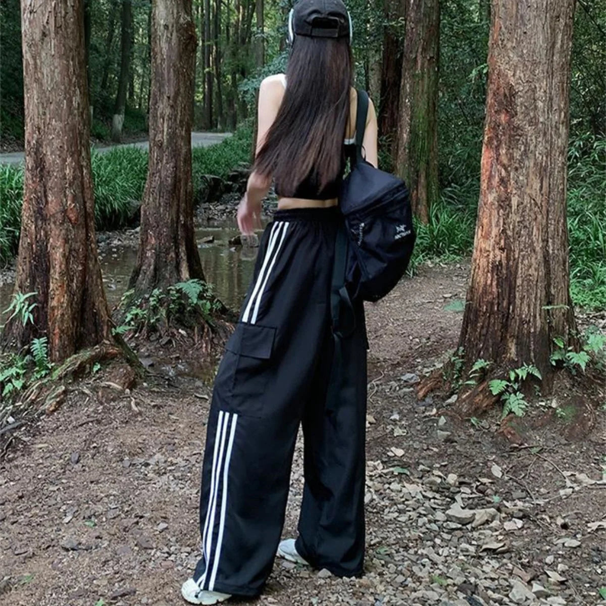 Solid Low Waist Joggers