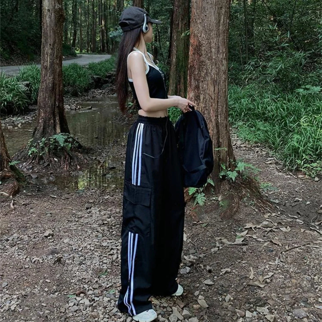 Solid Low Waist Joggers