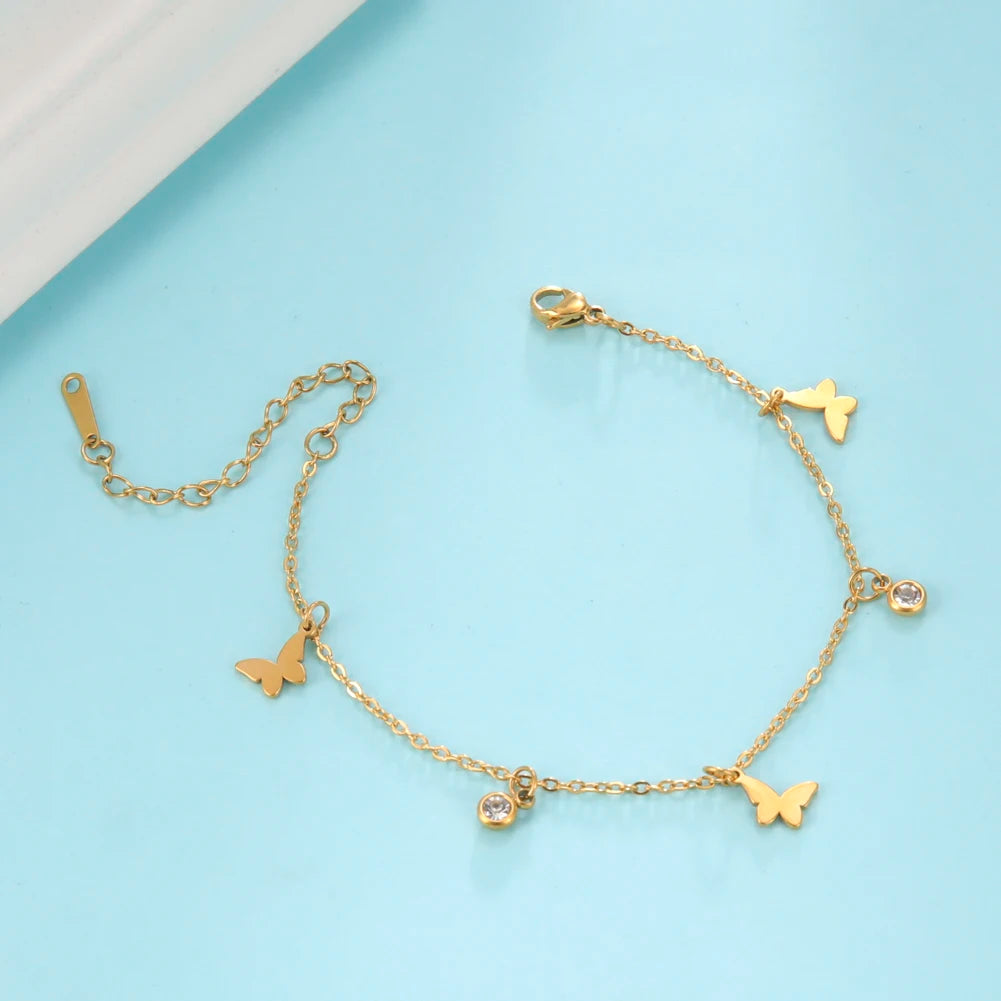 Butterfly Crystal Bracelet