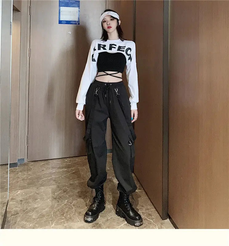 2 Pieces Sets Women Summer Fashion Letter Printing Slim Bandage Sexy Korean Style Lady All-match Crop Tops Spaghetti Strap Camis