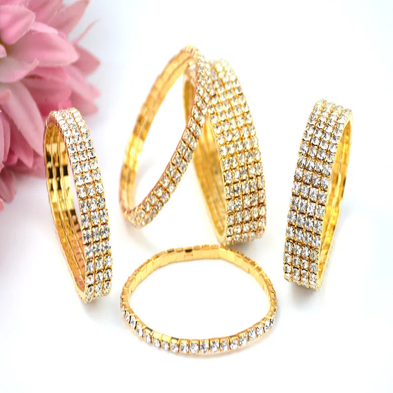 Diamond Rhinestone Crystal Anklet