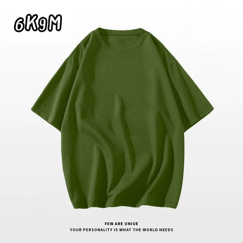 Pure Color Short Sleeve Top