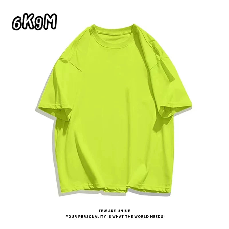 Pure Color Short Sleeve Top