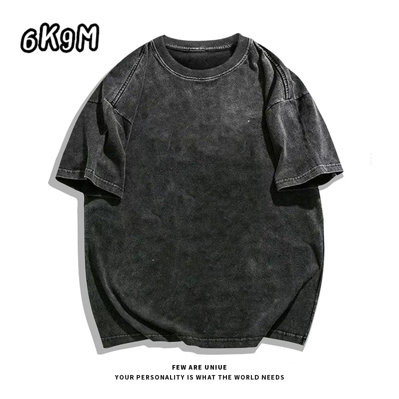 Pure Color Short Sleeve Top