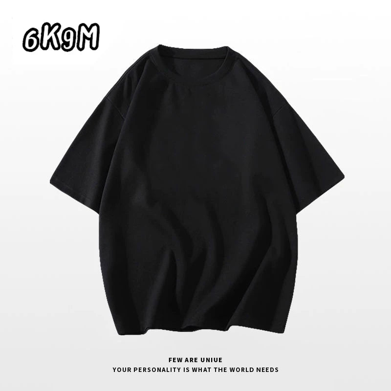 Pure Color Short Sleeve Top