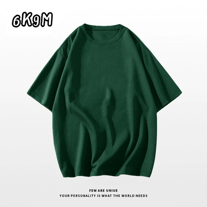 Pure Color Short Sleeve Top