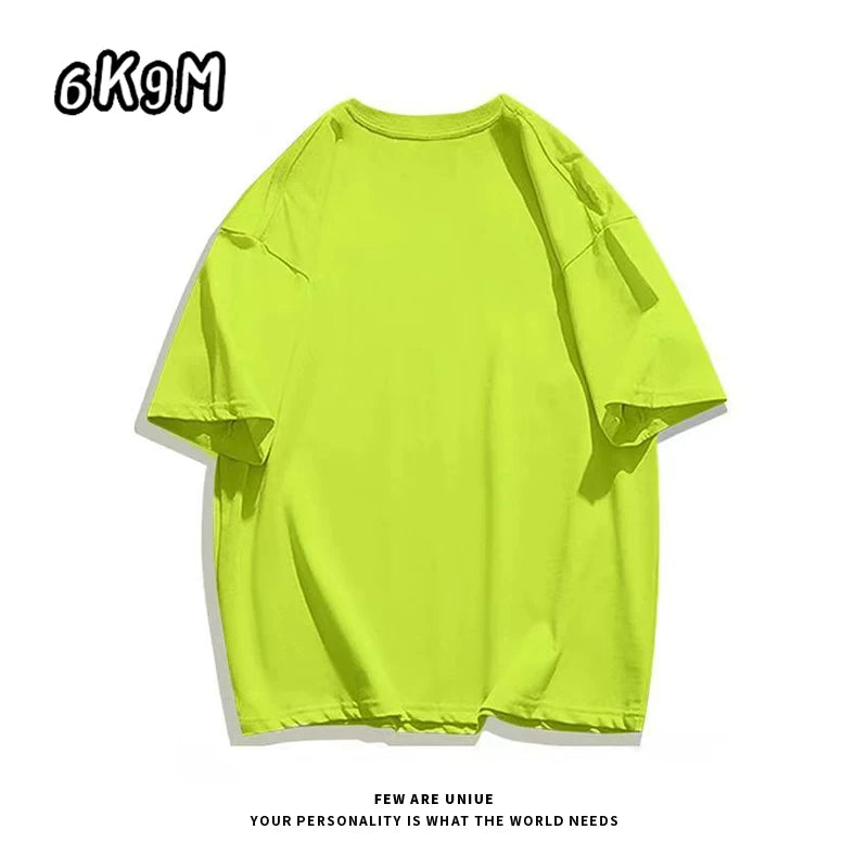 Pure Color Short Sleeve Top