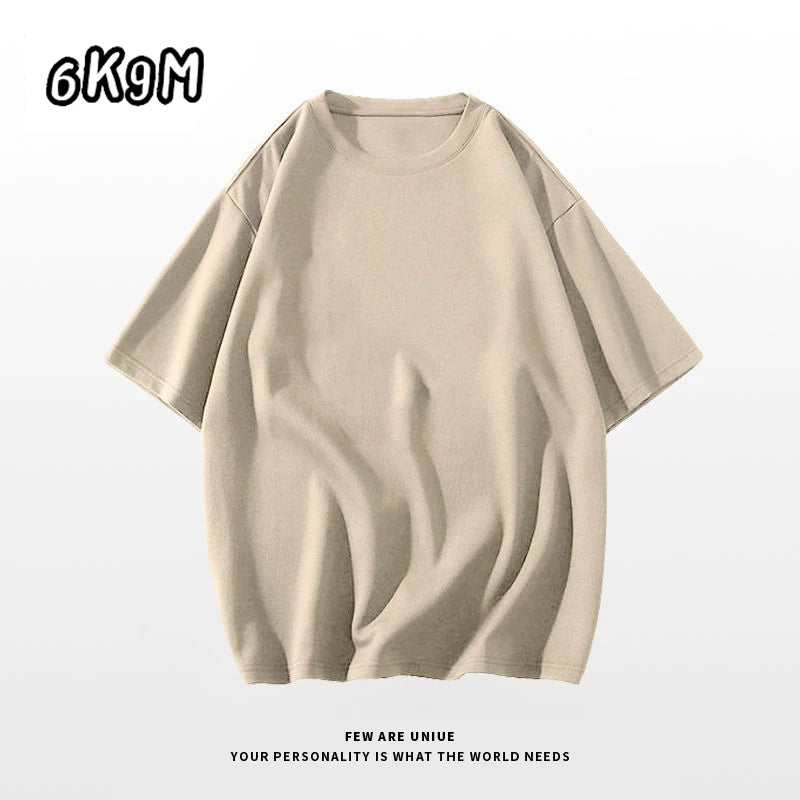 Pure Color Short Sleeve Top