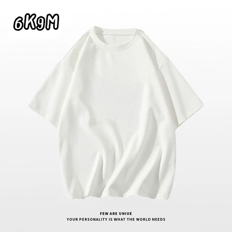 Pure Color Short Sleeve Top