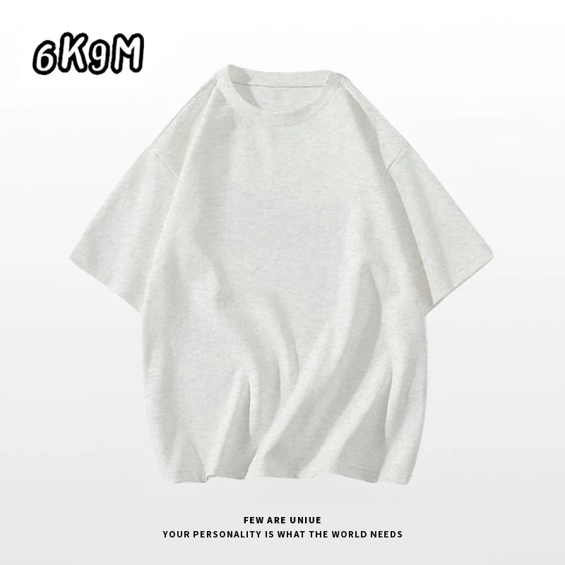 Pure Color Short Sleeve Top