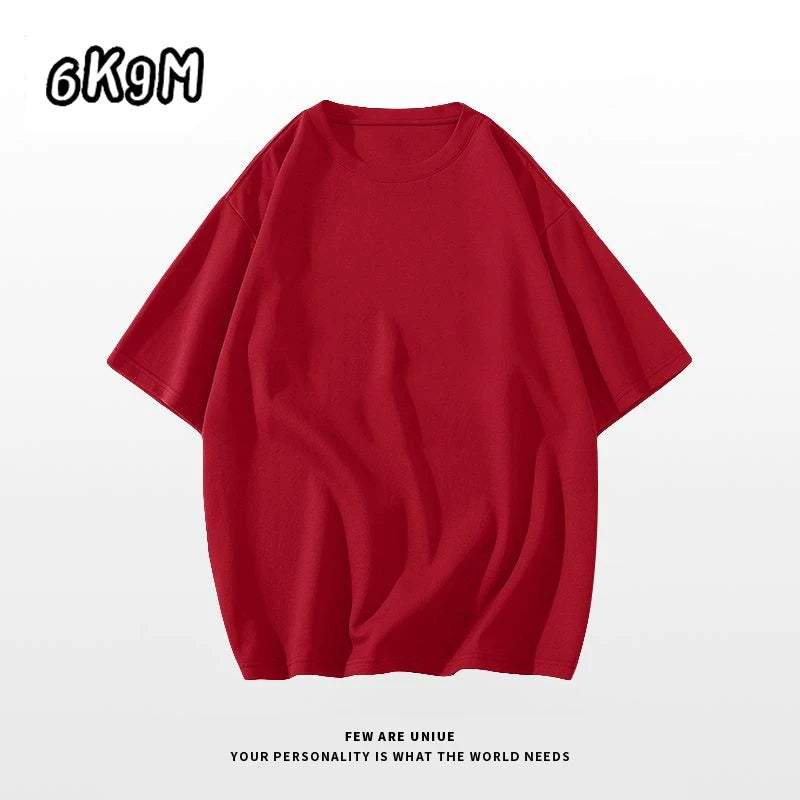 Pure Color Short Sleeve Top