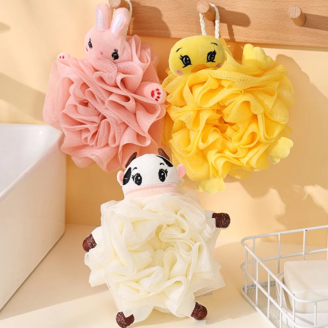 Flower Mesh Foaming Sponge
