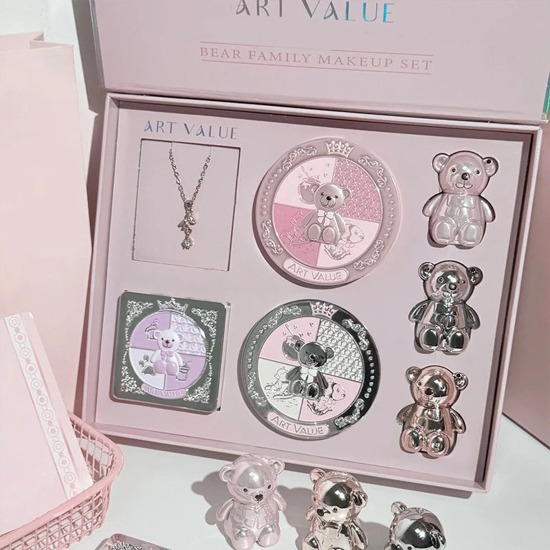 Bear Family Makeup Gift Box