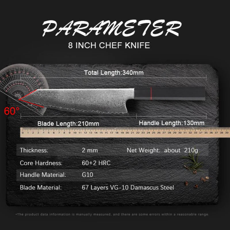8-inch kitchen knife