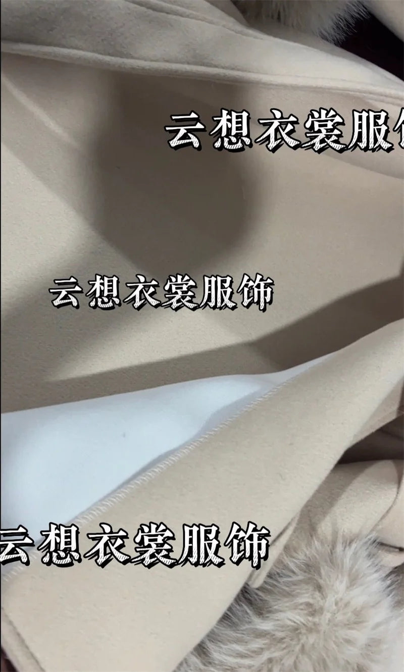 Thin Strap Woolen Jacket