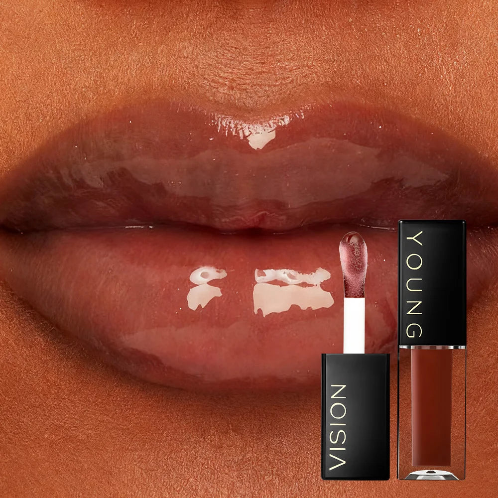 7 Color Moisturizing Lip Gloss Waterproof, Long-Lasting, Hydrating, Non-Transfer Liquid Lip Color Cosmetics
