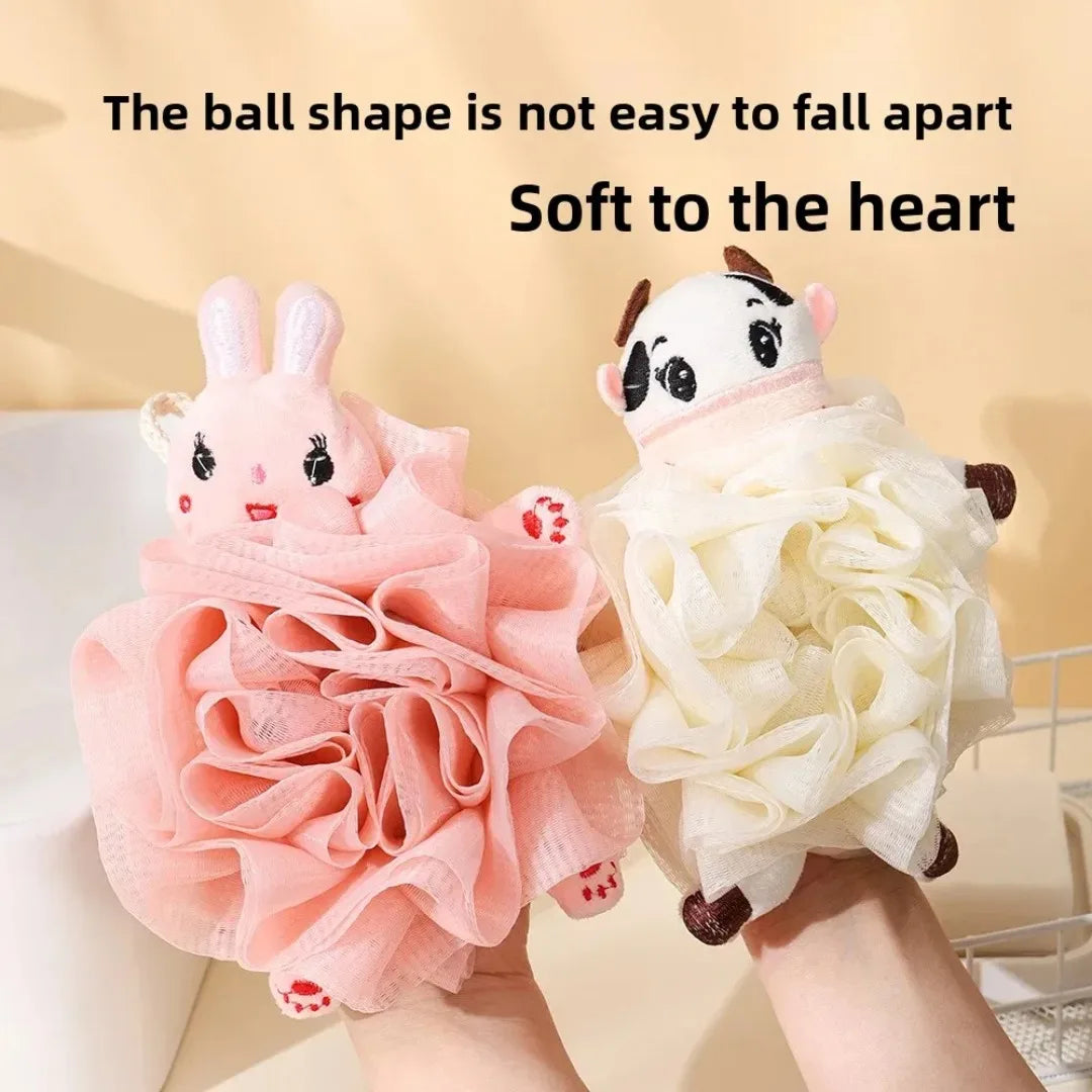 Flower Mesh Foaming Sponge