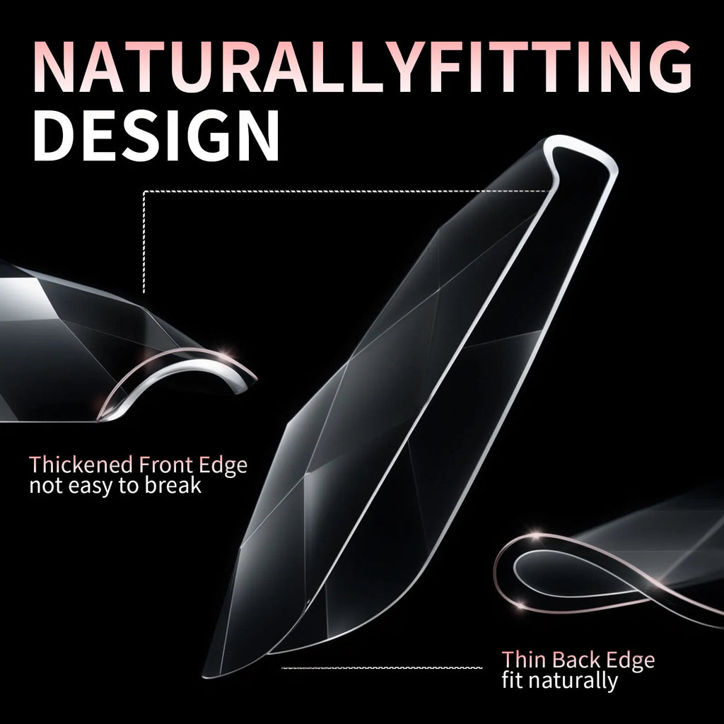 120/140/240pcs Square Almond Coffin Nail Extension Tips Natural Clear Full Cover Nails Dual Form Diamond Soft Gel Nail Tips