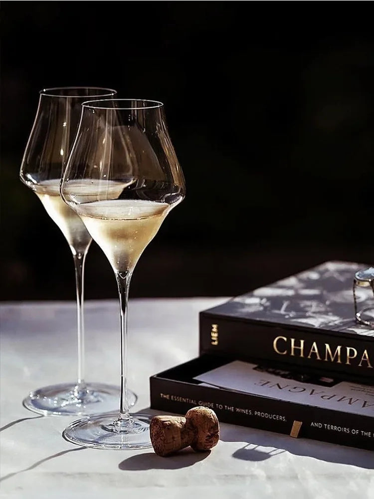 Burgundy Bordeaux Style Upscale Banquet Party Wine Glass