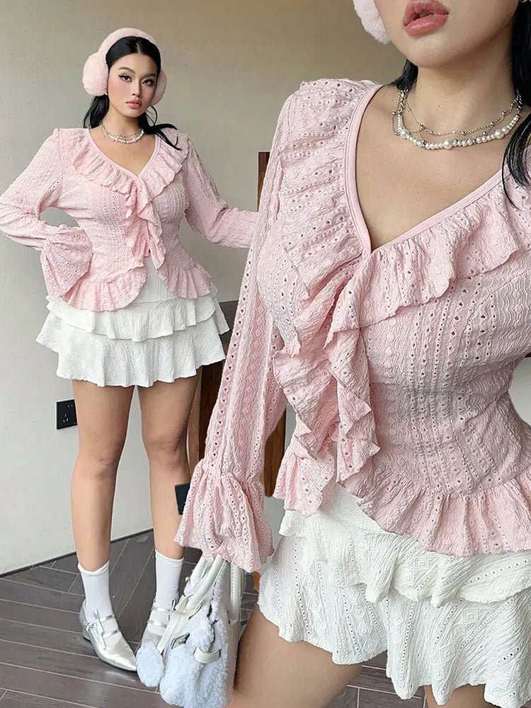 Ruffled Shirt