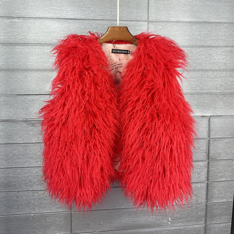 Artificial Fur Vest