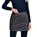 Zippered Puffer Skirt