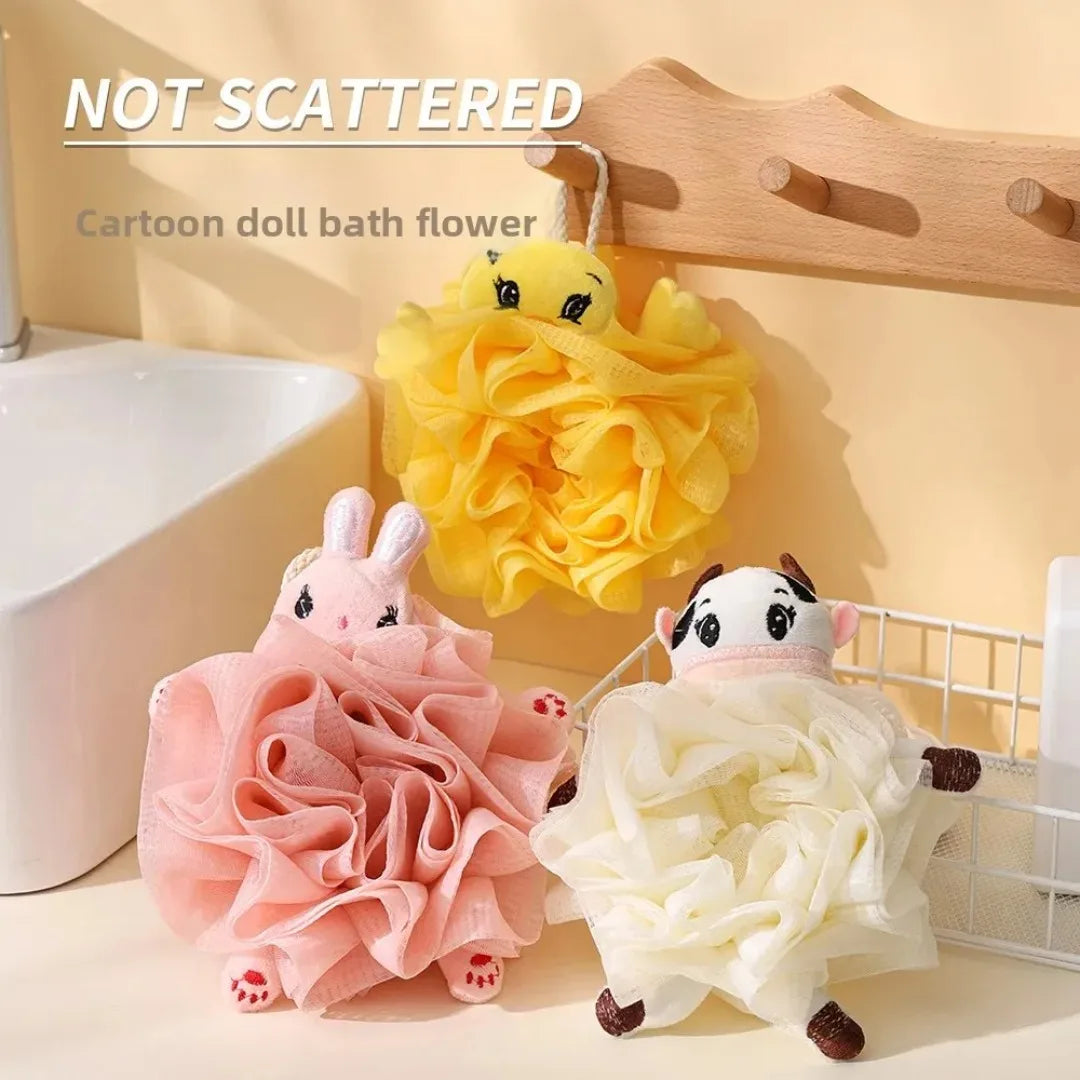Flower Mesh Foaming Sponge