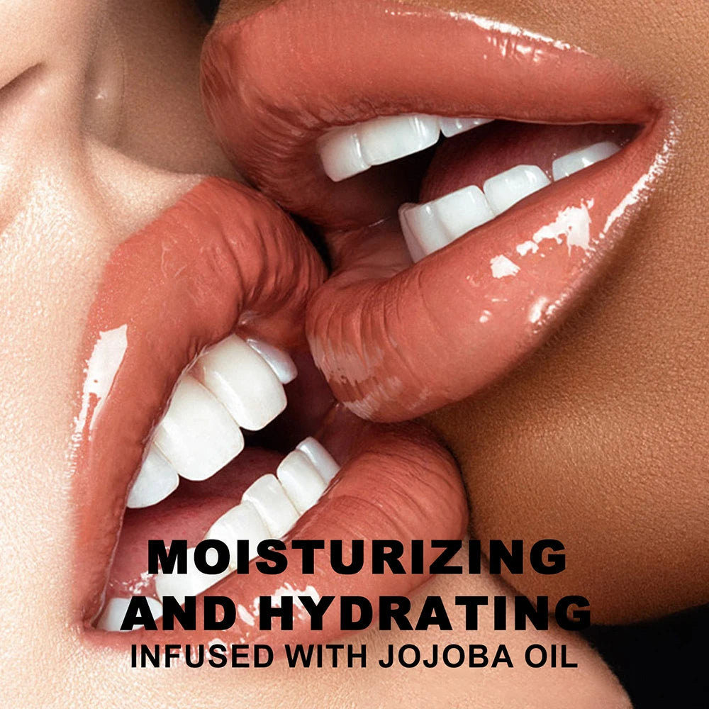 7 Color Moisturizing Lip Gloss Waterproof, Long-Lasting, Hydrating, Non-Transfer Liquid Lip Color Cosmetics