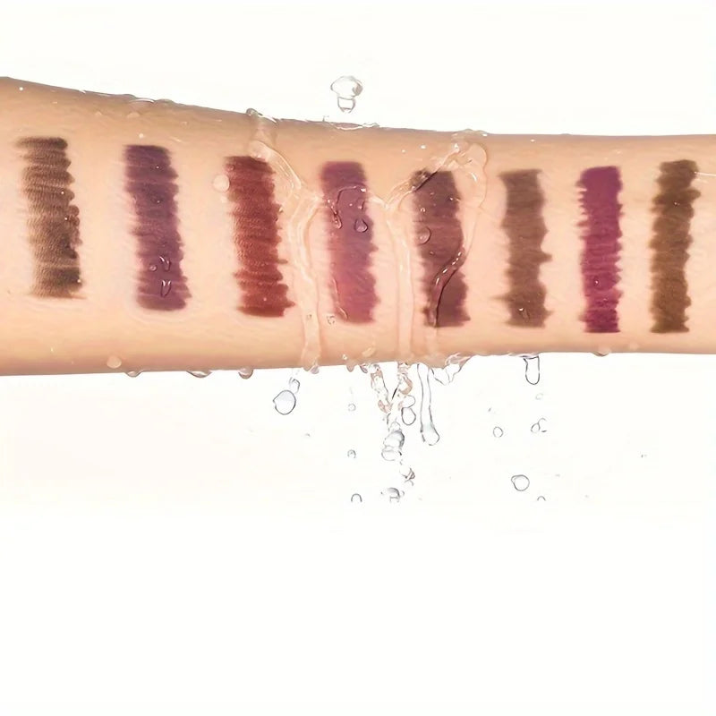 Matte Lip Liner- Long-Lasting,  Easy to Color, Includes Sharpener - Perfect for a Flawless Finish! Pudaier Lip Contour 2.0