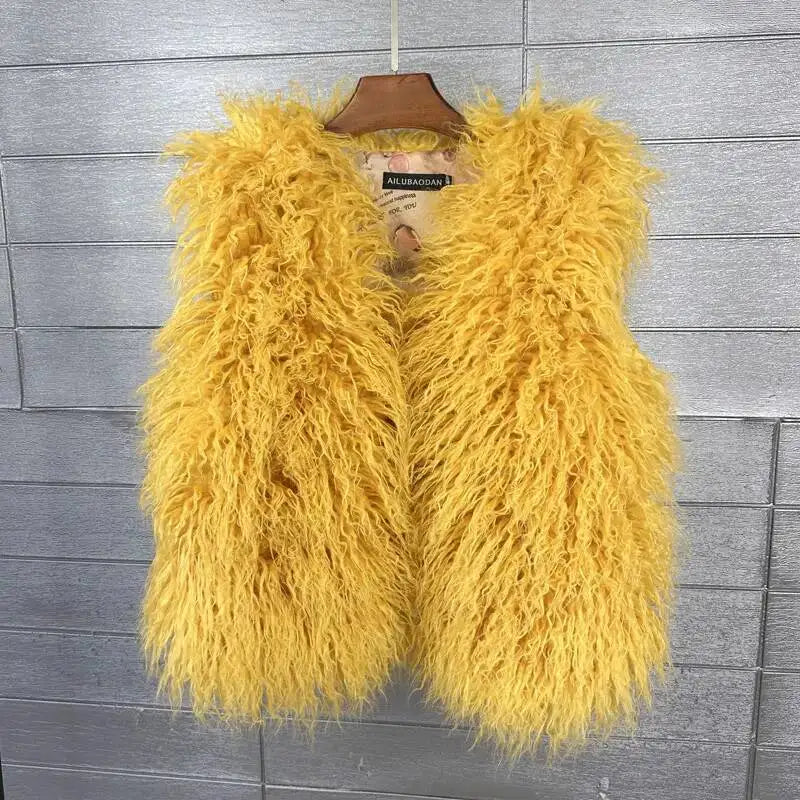 Artificial Fur Vest