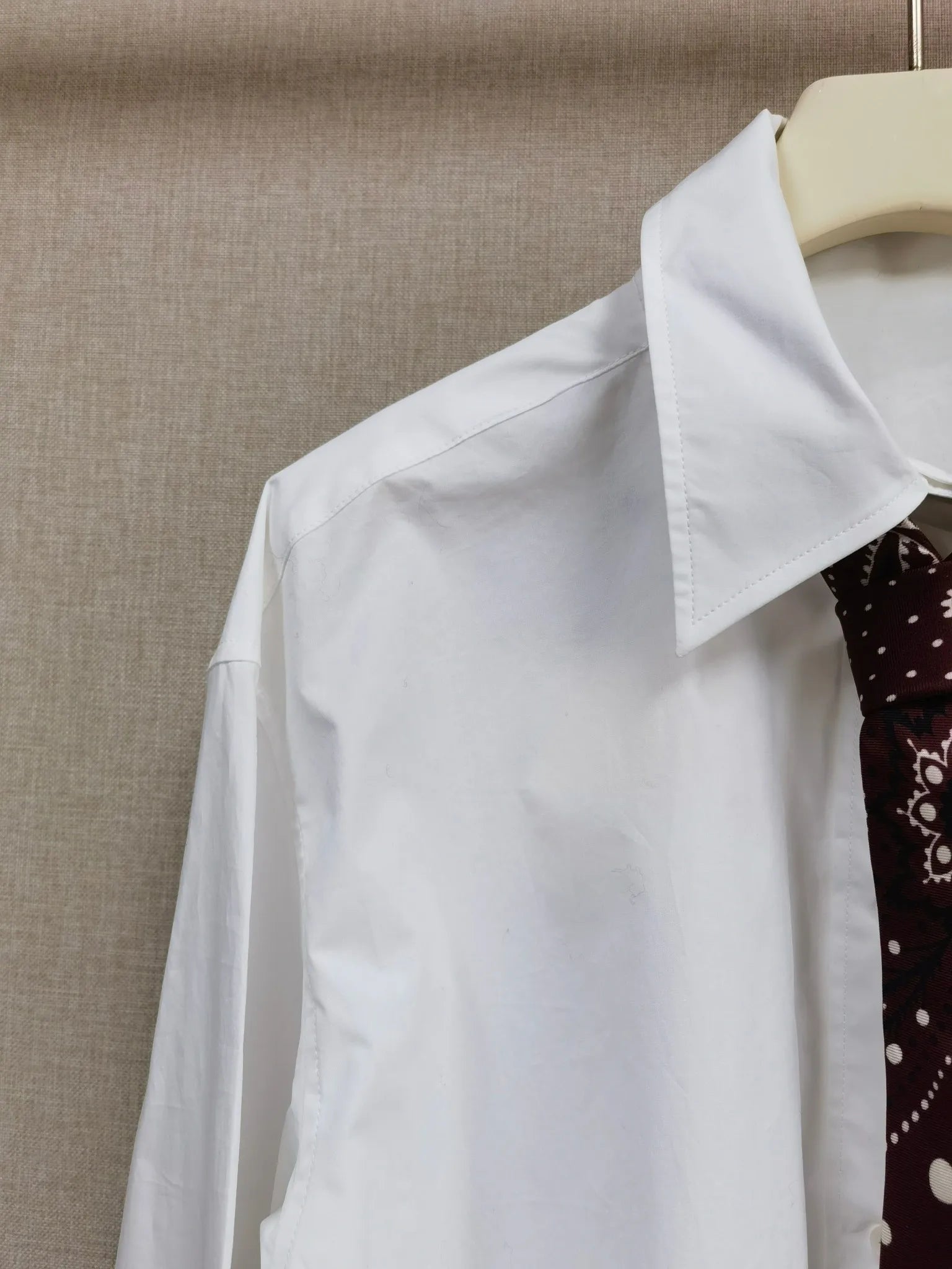 Long Sleeved Shirt Embroidered Letter