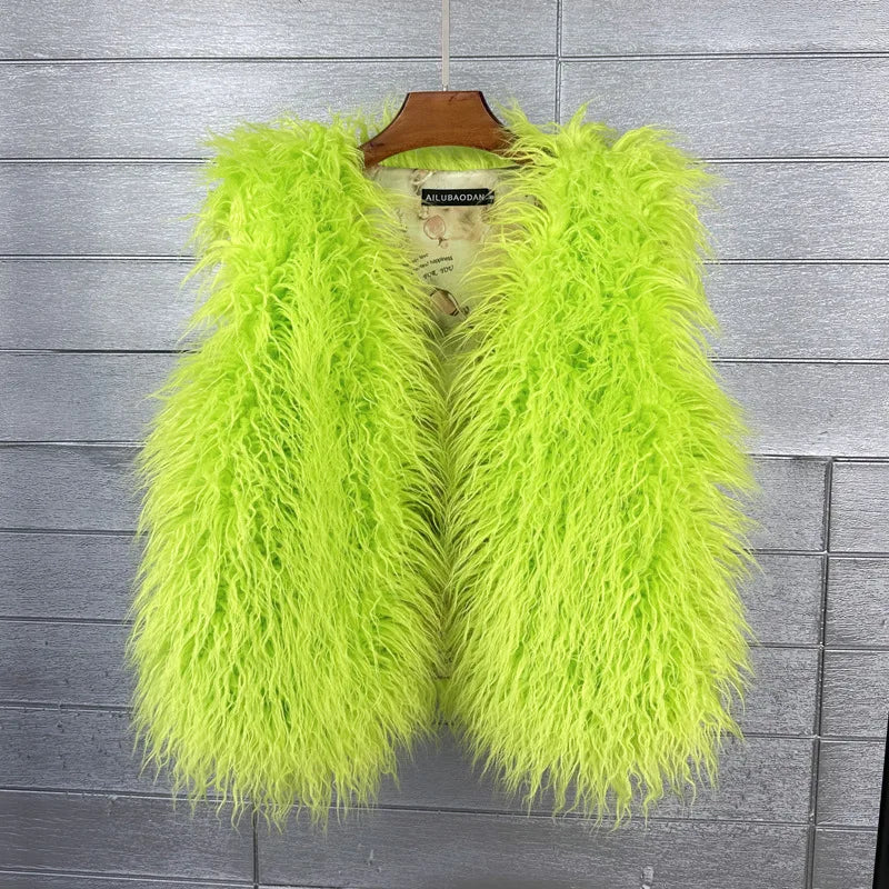 Artificial Fur Vest