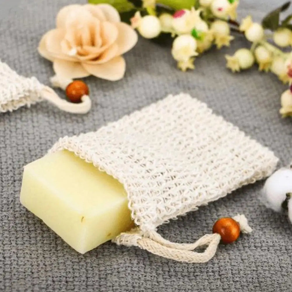 5Pcs Soap Foaming Net Bags