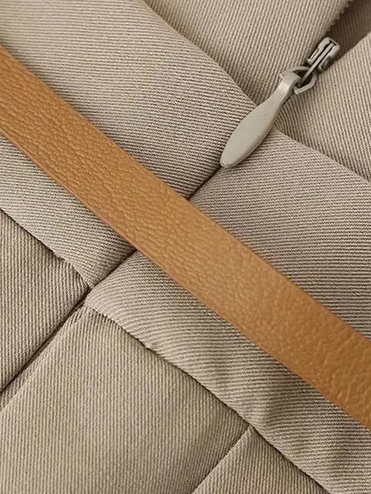 Pleated Shorts Skirt