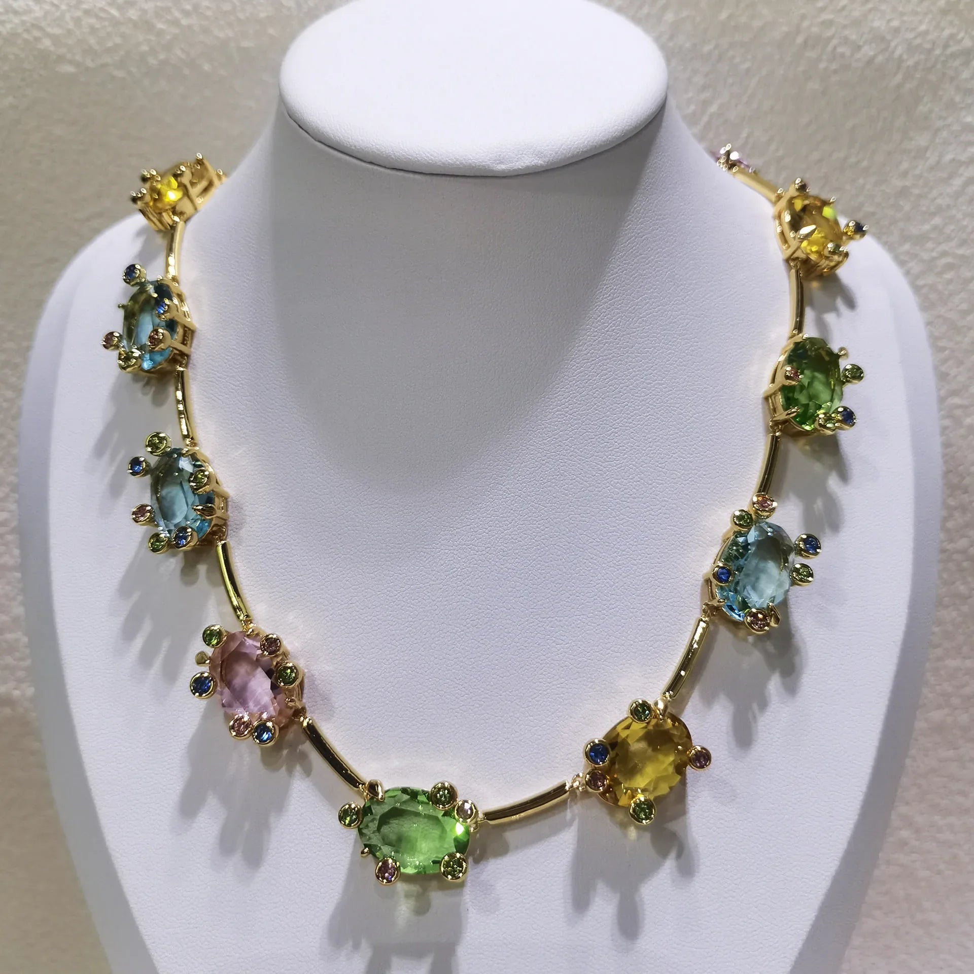 Agate Crystal Necklace Earrings Bracelet Ring