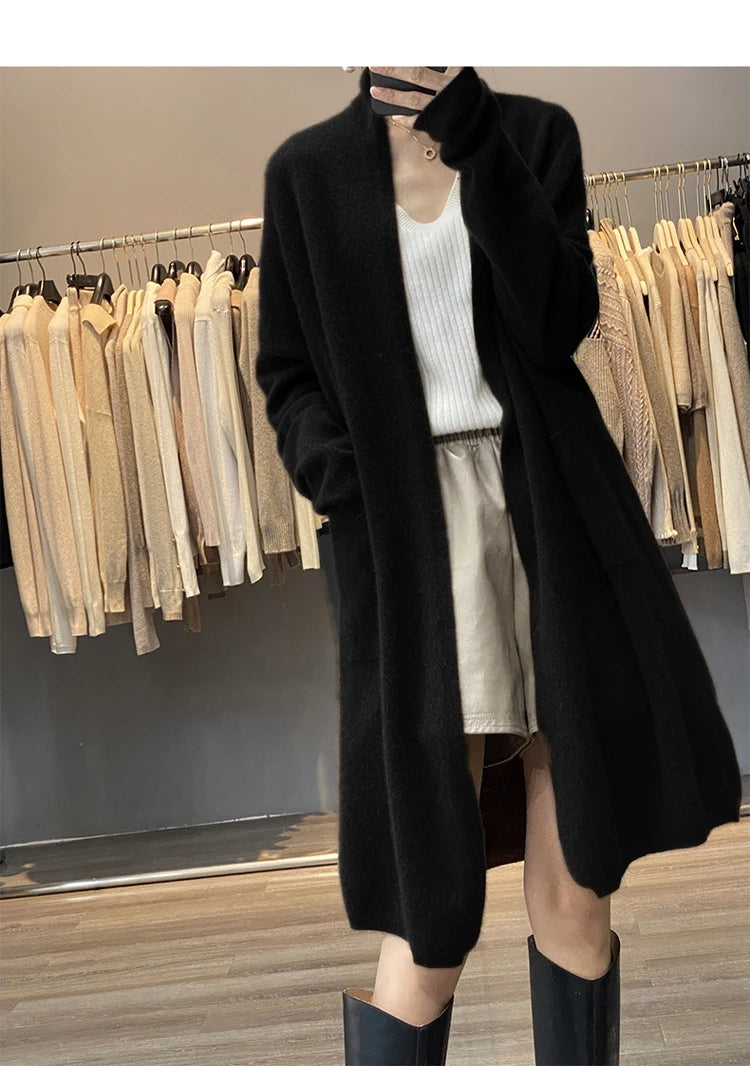 Cashmere Long Cardigan