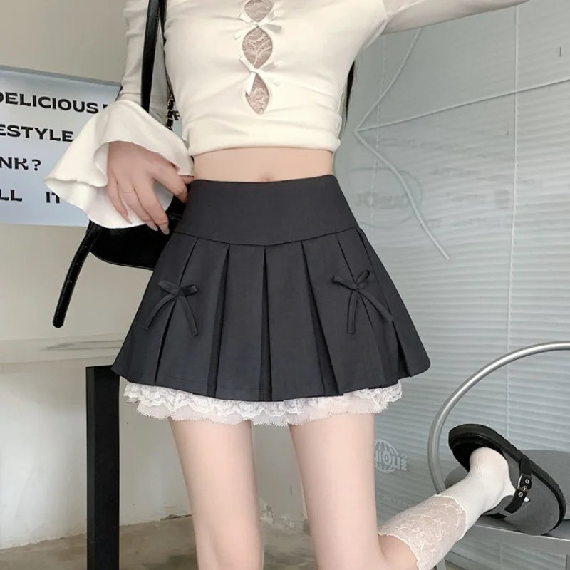 High Waist Mini Skirts