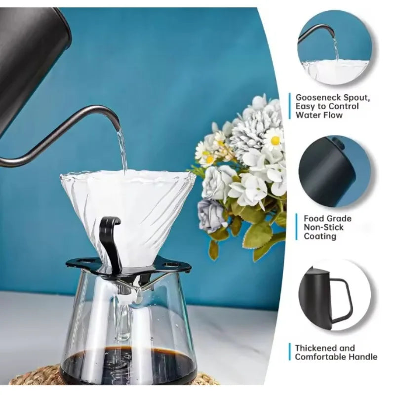 Stainless Steel Pour-Over Kettle