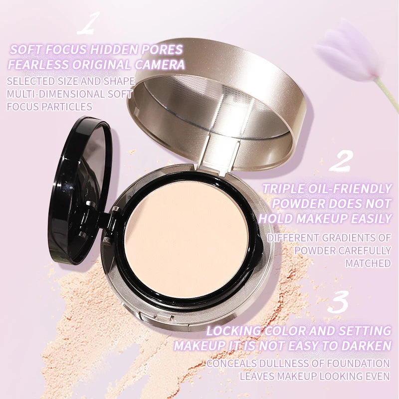 2 In 1 Air Cushion BB Cream And Concealer Setting Powder, Full Coverage, Oil Control, Moisturizing, Long Lasting Waterproof
