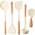 Chinese Style Silicone Wood Handle Spatula