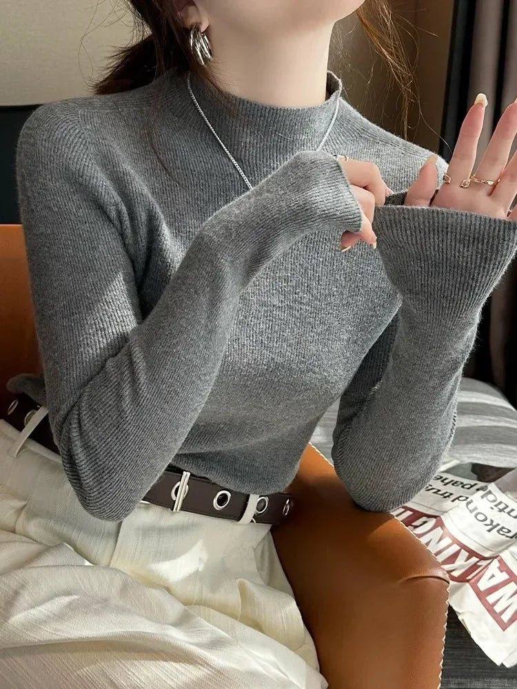 Turtleneck Sweater Top