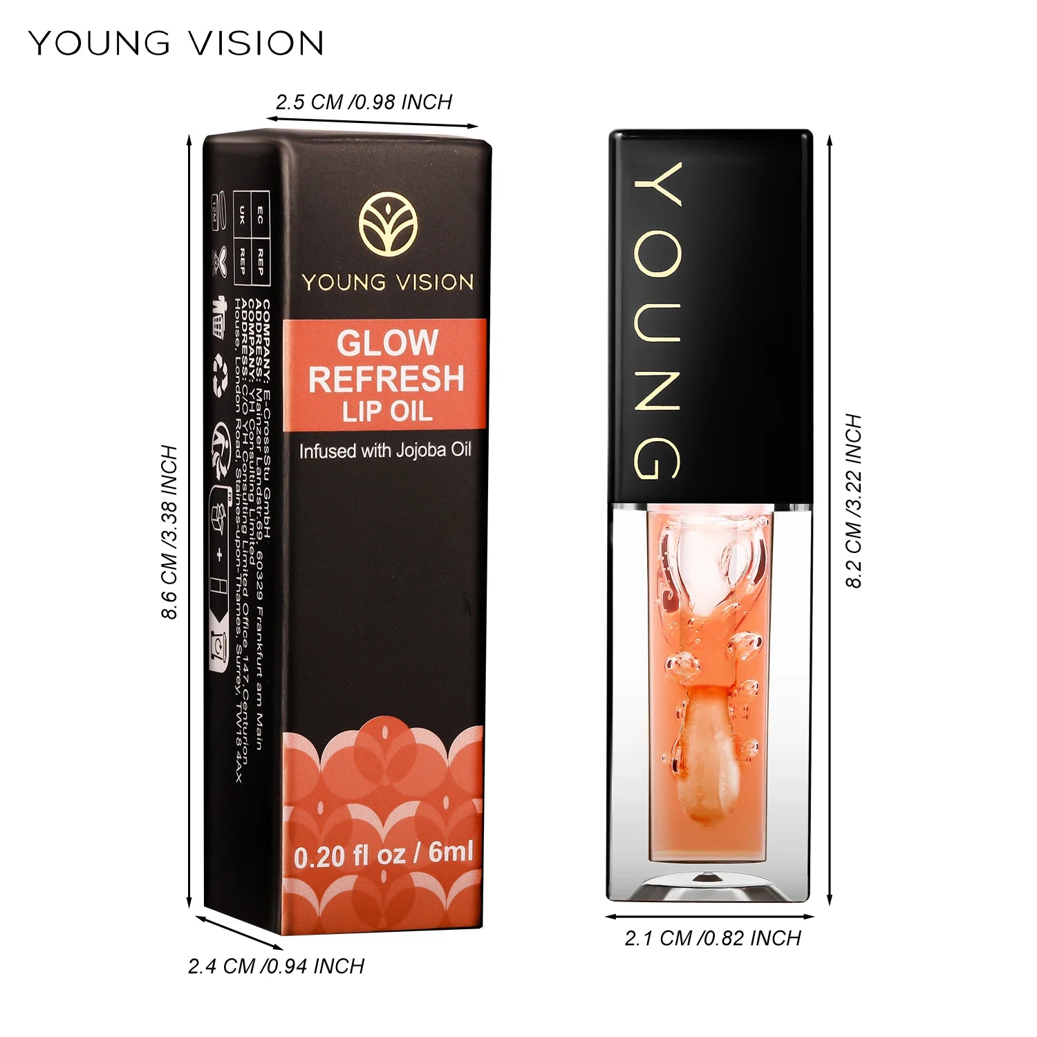 7 Color Moisturizing Lip Gloss Waterproof, Long-Lasting, Hydrating, Non-Transfer Liquid Lip Color Cosmetics