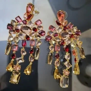 Agate Crystal Necklace Earrings Bracelet Ring