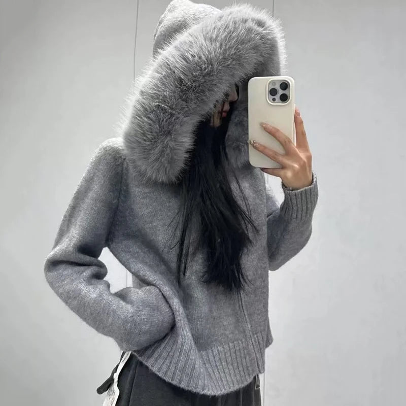 Fur Collar Jacket