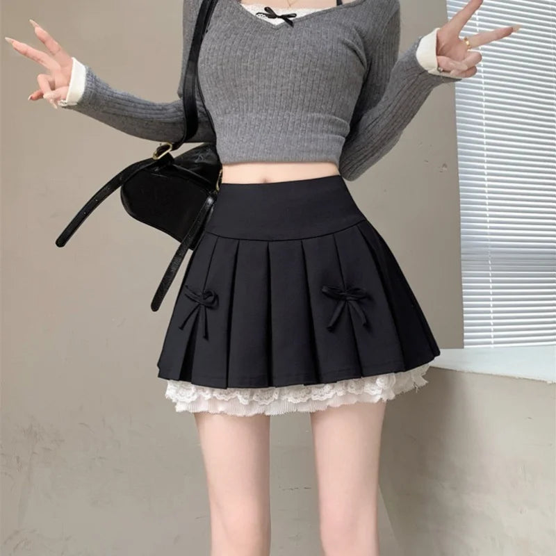 High Waist Mini Skirts