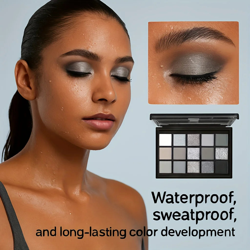 15-Color Dark Eyeshadow Palette