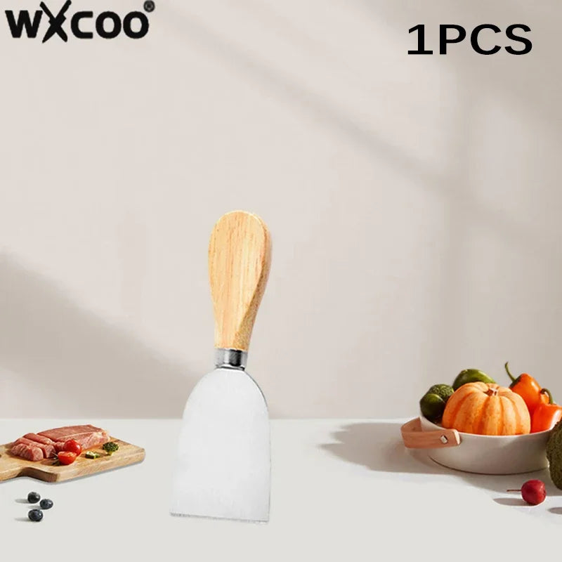 Stainless Steel Cheese Knives Set