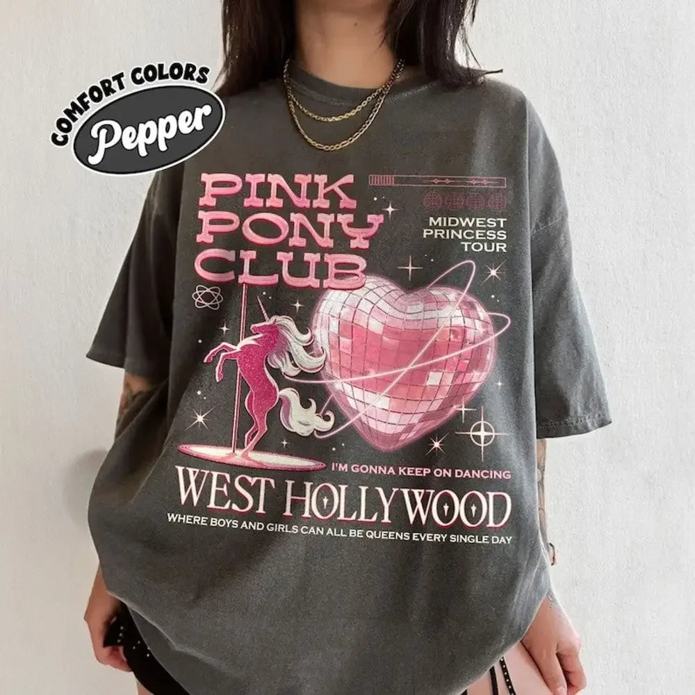 Pink Pony Club Midwest Princess Tour Shirt